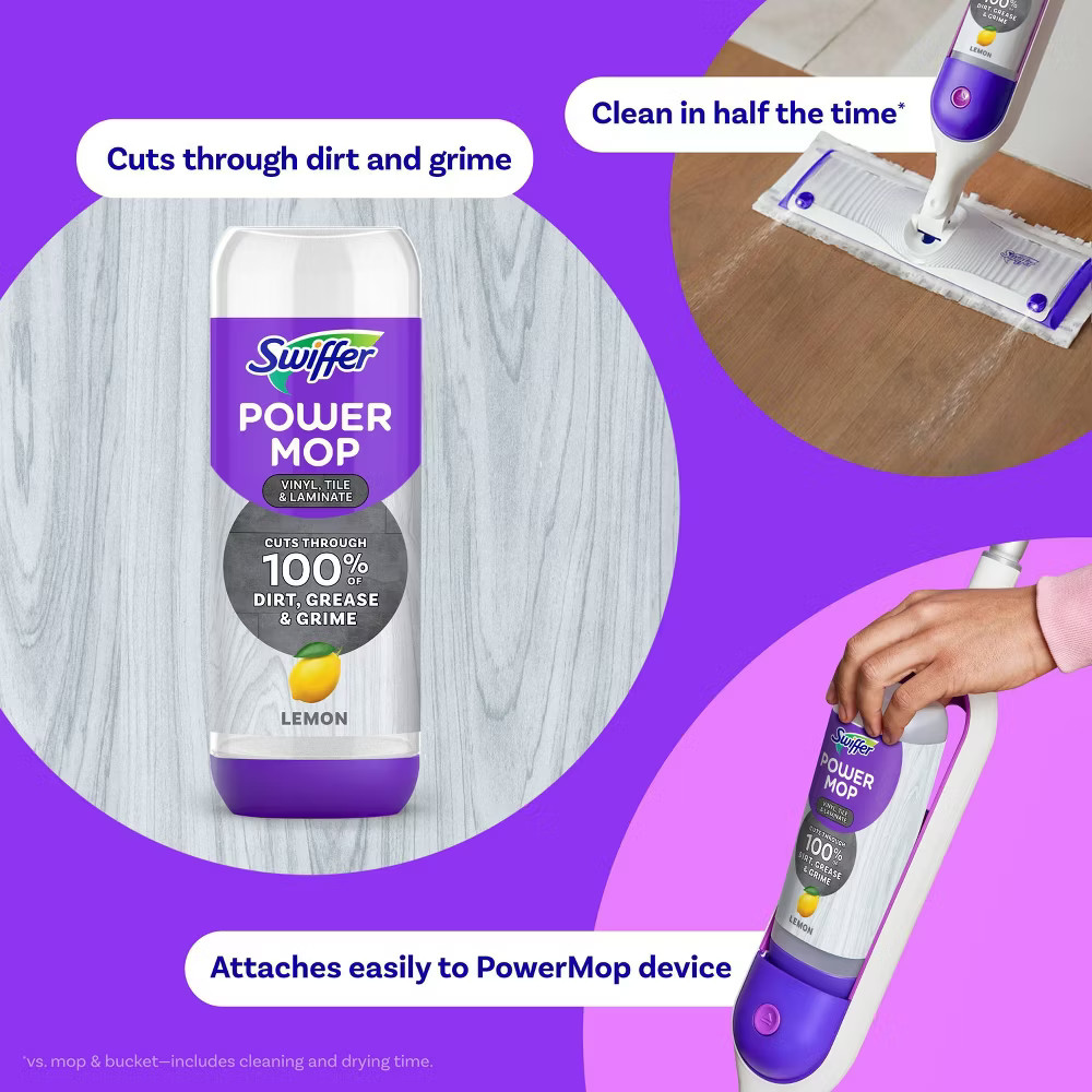 Swiffer PowerMop Mops & Brooms – 4ct