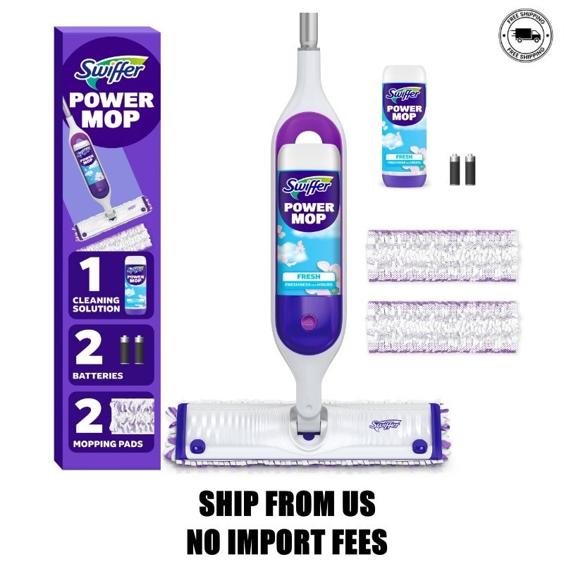 Swiffer Power Mop, Floor Cleaner, Tile, Vinyl, Laminate, Wood, Floor Cleaner, Cl