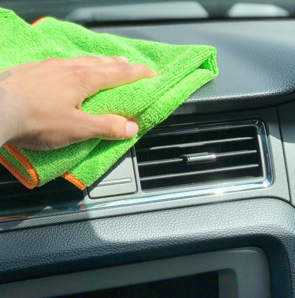Silver Killer GREEN Antibacterial Microfiber Towels 16″x16″ SilverClear (12Pack)