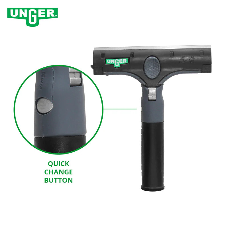Unger Ninja Scraper 6″ with Adjustable Head & Secure Holster