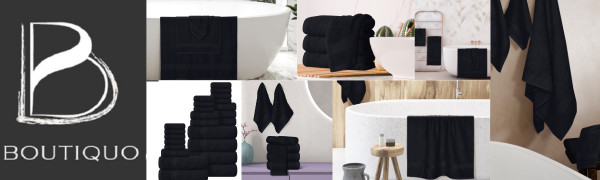 24 Pack Cotton Towel Set, Contains 6 Bath Towels 27×54 inch, 6 Hand Towels 16×24