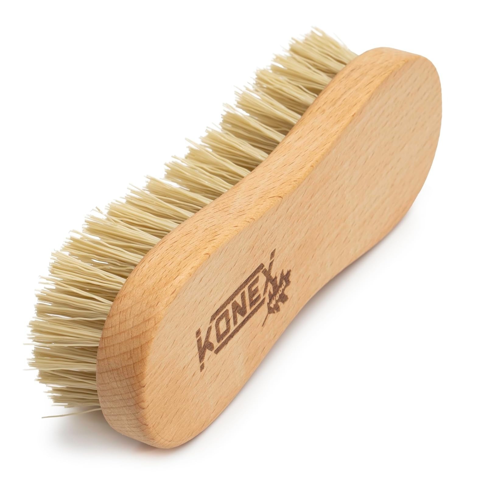 KONEX Heavy Duty Nylon Fiber Hand Cleaning Brush – Ergonomic Design