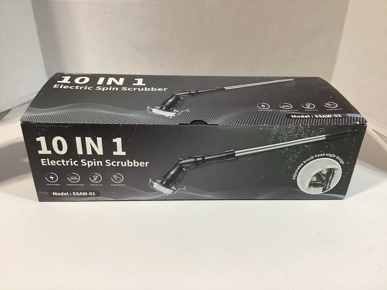 10 In 1 Electric Spin Scrubber Model Ssaw-01
