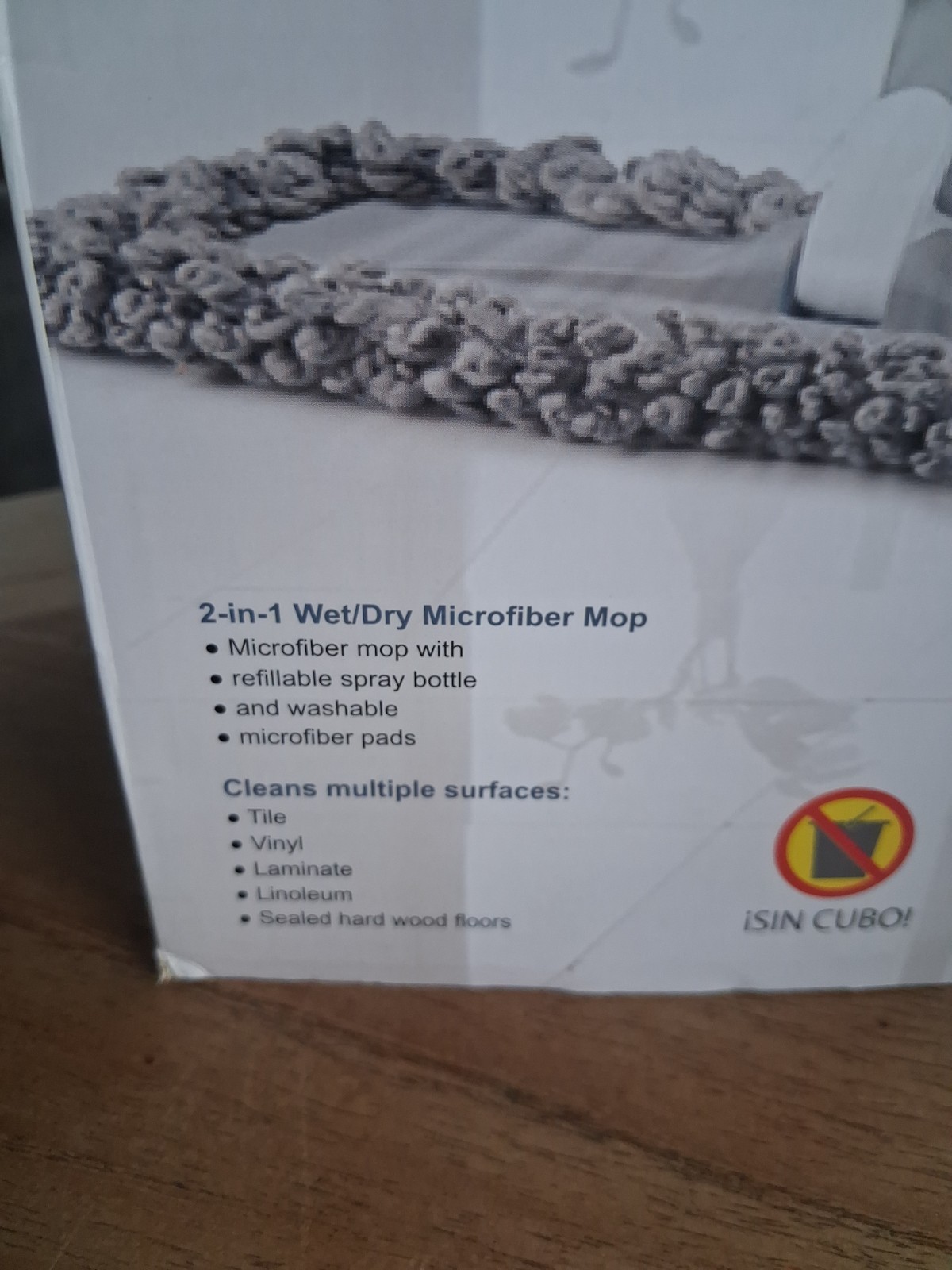 Micro fiber spray mop Wet/dry