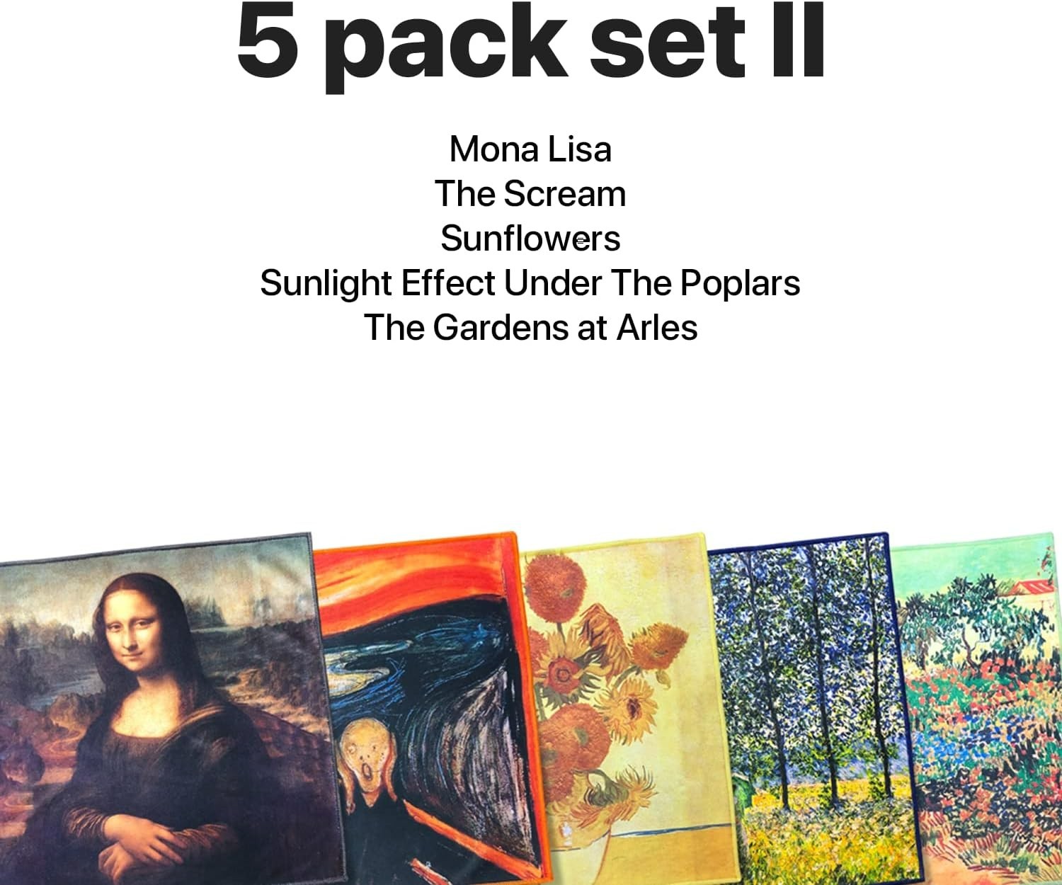 Lint-Free Microfiber Cloths – Extra Large 5 Pack for Art and Lens Care