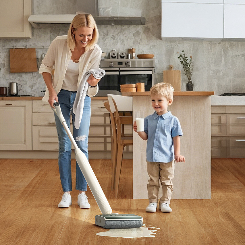 Lefant Wet Dry Vacuum Mop Self-Cleaning Lightweight Cordless Smart Floor Cleaner