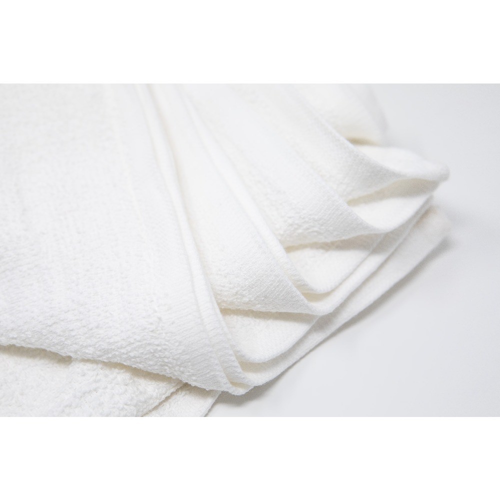 100% Cotton 14″ x 17″ All Purpose Terry Towels, 18 Pack, White