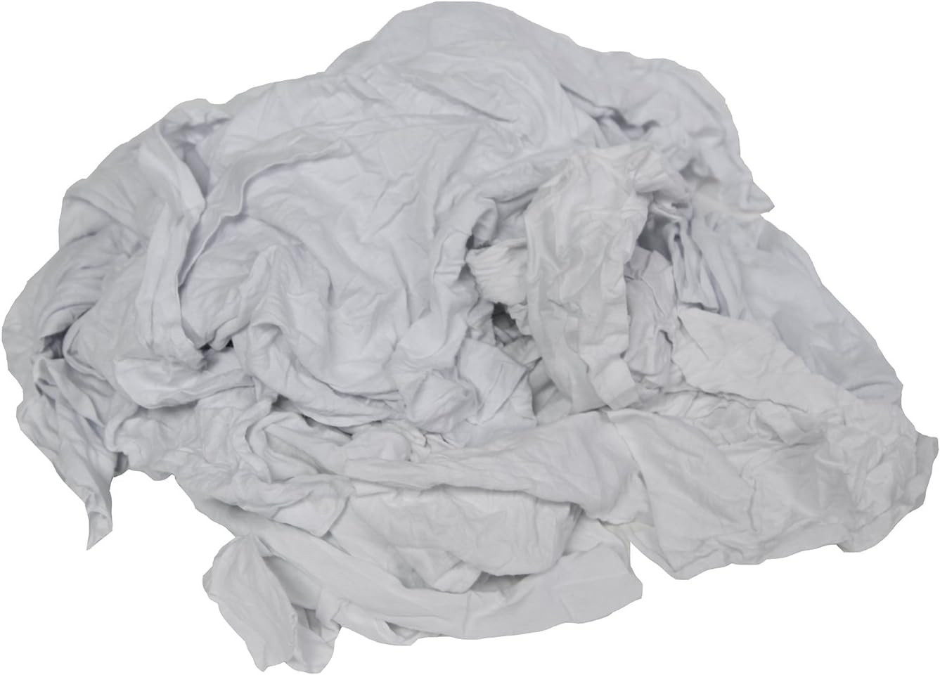 10432 4Lb Compressed Box Supertuff White T-Shirt Knit Rags, 5