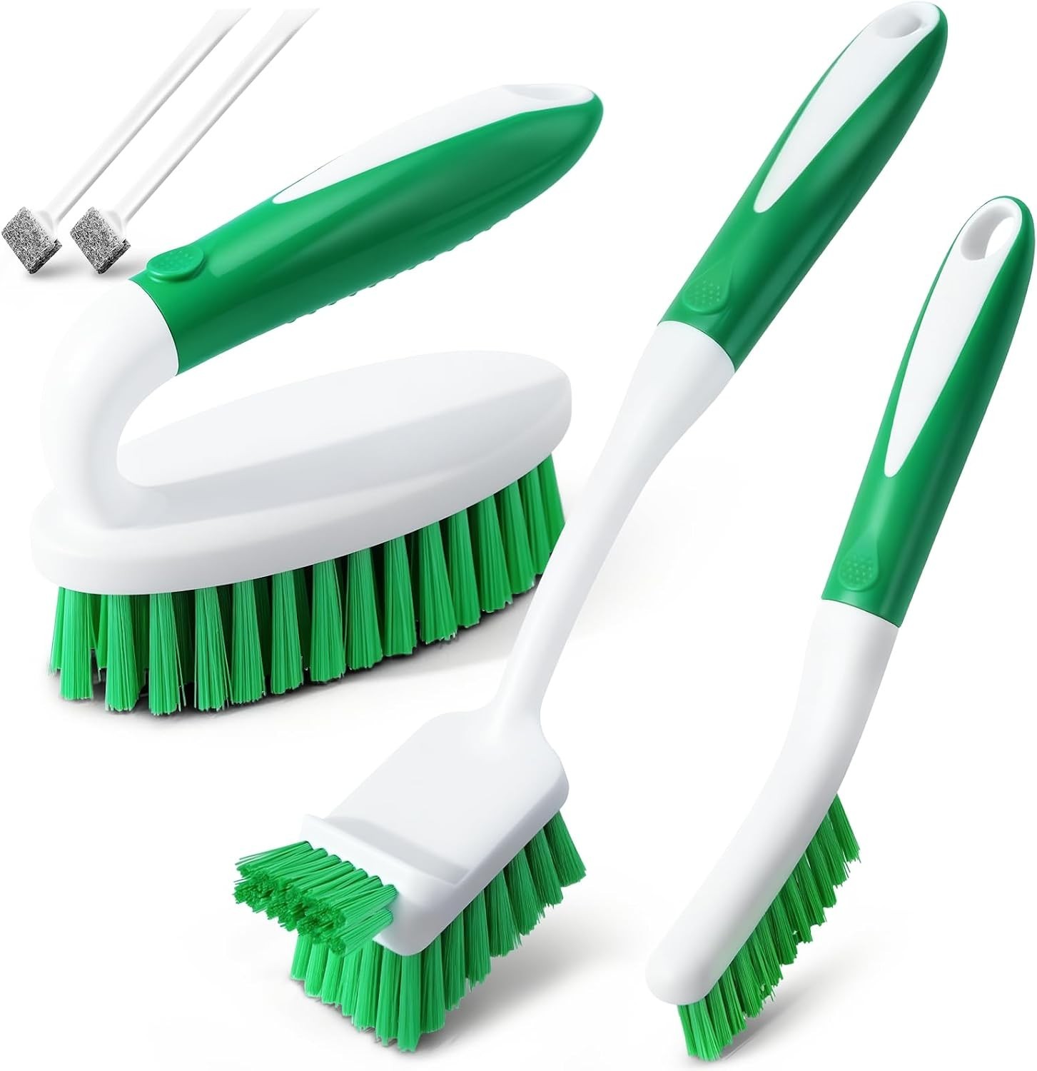 Cleaning Brush Set for Household Use, Scrub Brush, Kitchen Brush, Tile Lines …