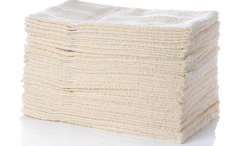 Simpli-Magic Cotton Hand Towels, 12 Pack, 16” x 27”, Blue
