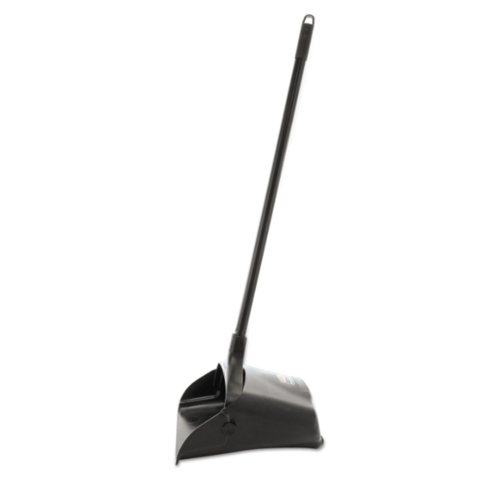Rubbermaid Commercial Products Dustpan with Long Handle Plastic Black