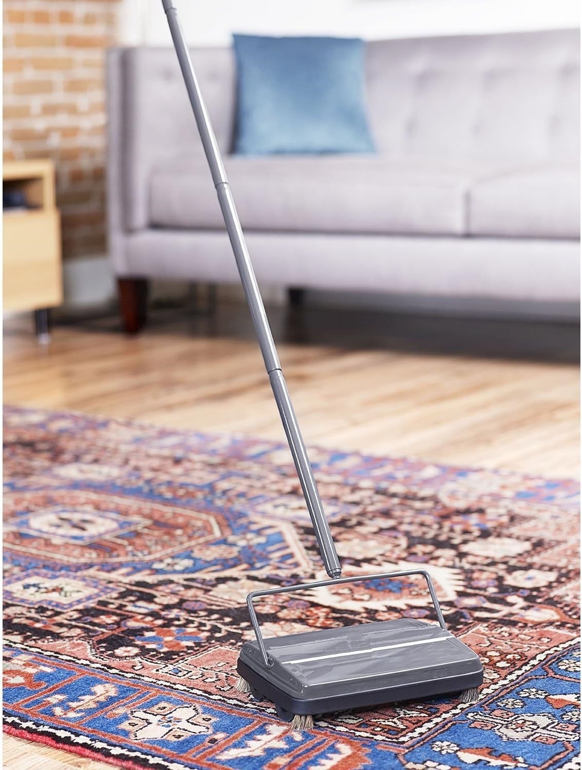 Barredora de alfombras y pisos con rotor de goma adicional – Limpieza de 9″ NEW