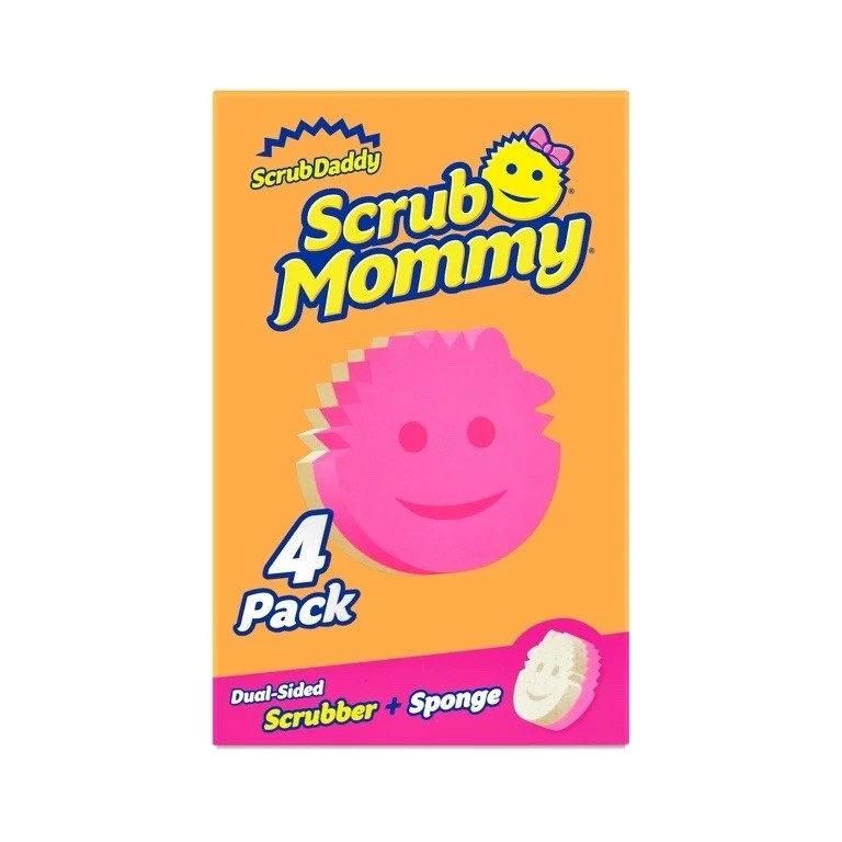 Original 8 -Pack-Scrub Daddy & Scrub Mommy – Kitchen Sponges – Dish Scratch Free