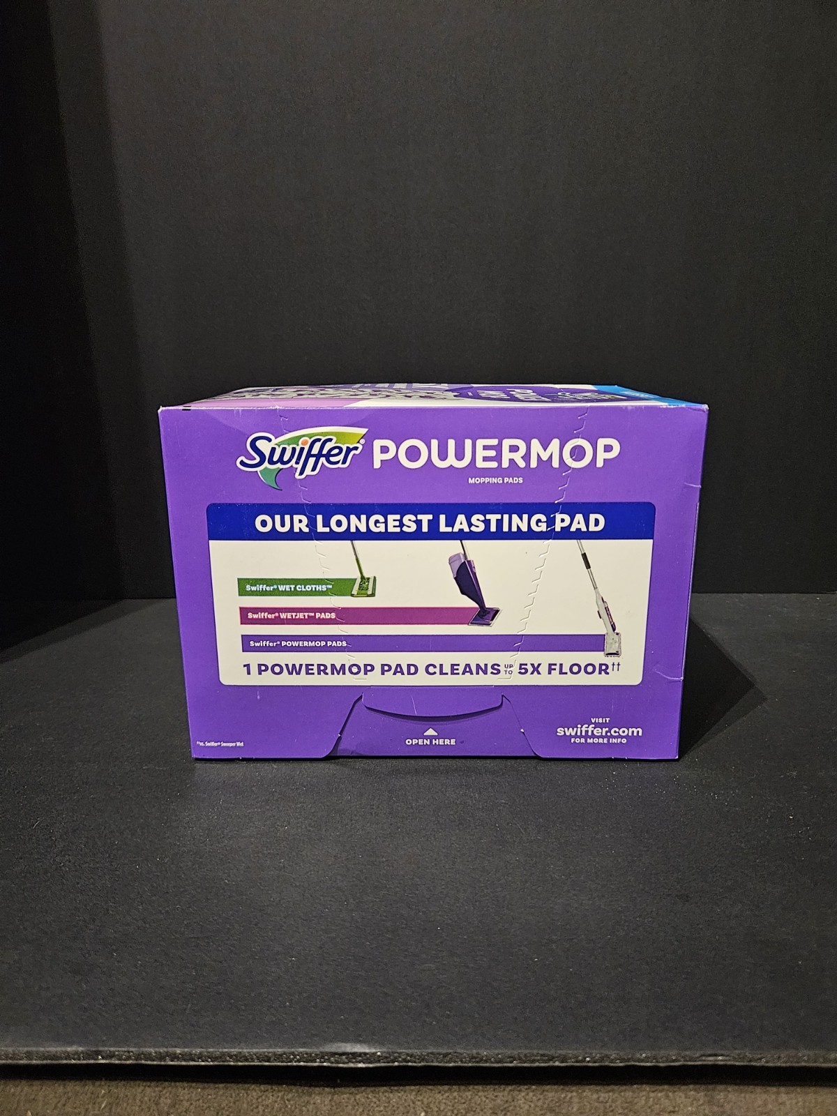 Swiffer PowerMop Multi-Surface Mopping Pad Refills for Floor Cleaning, 11 Count,