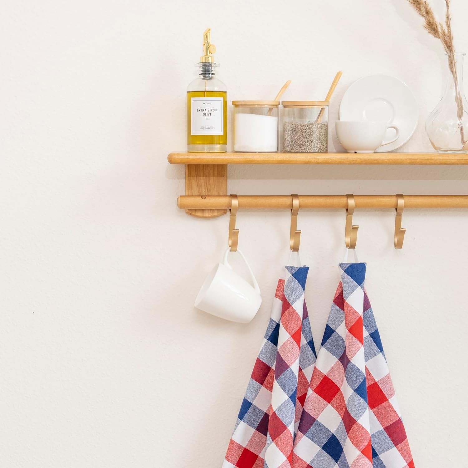 Red, White and Blue Kitchen Towels – 6 Pack, 30″x20″ July 4th, Memorial Day,