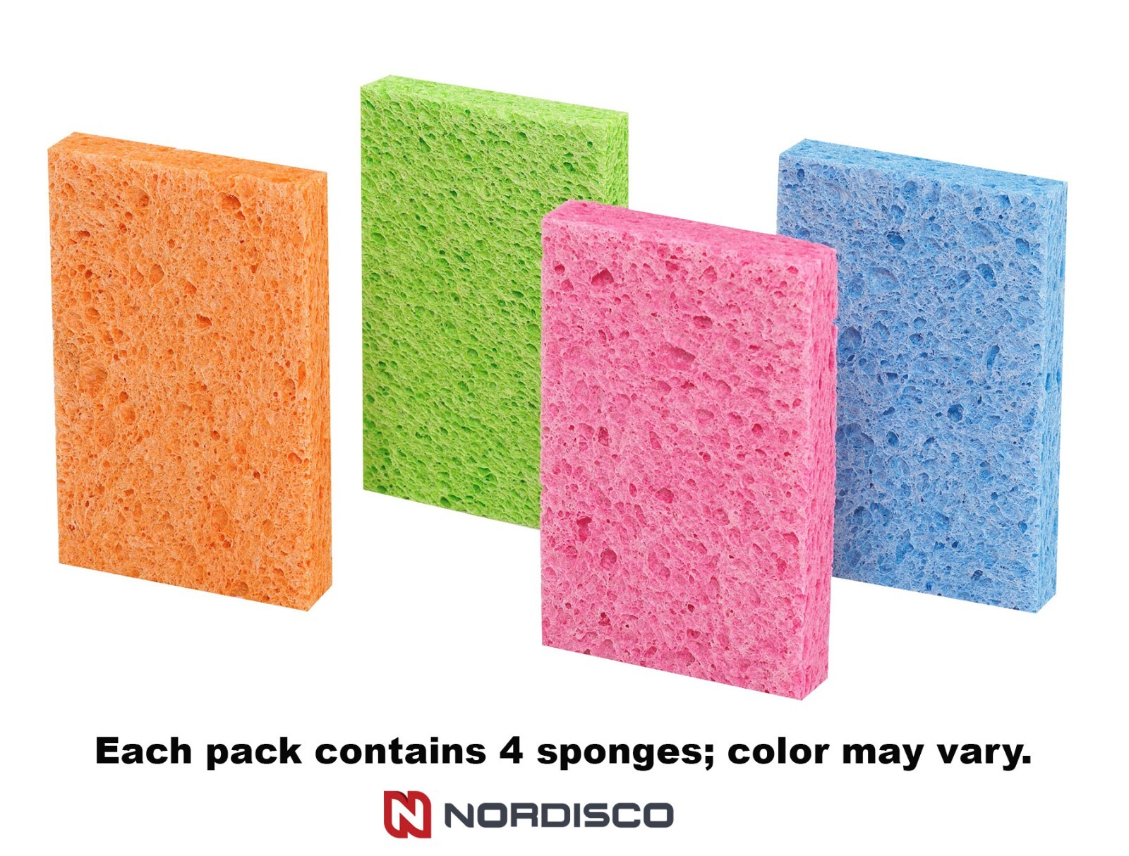 Scotch-Brite Ocelo 7274-10 Multi-Purpose Sponges, 4.5 x 2.7 x 0.6″, Pack of 4