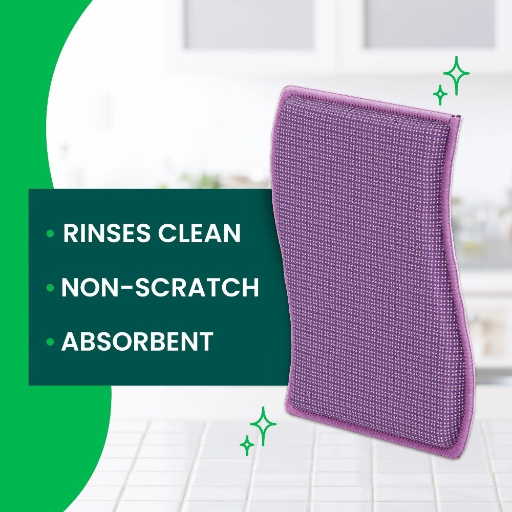 (3 pack) Dobie Stay Clean Scrubbers, 2 Count