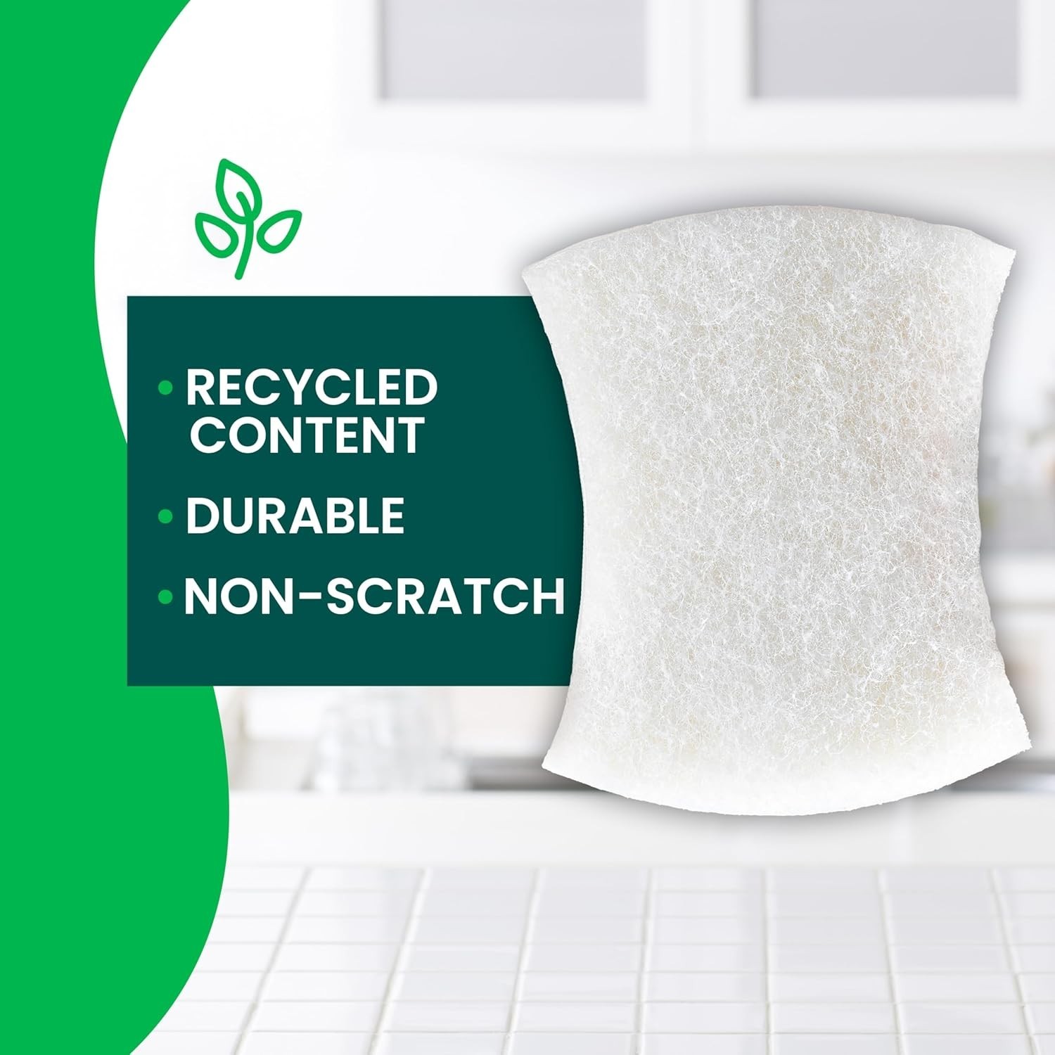 ® Greener Clean™ Non-Scratch Scrub Sponge 6 Pack 6 Units per Case