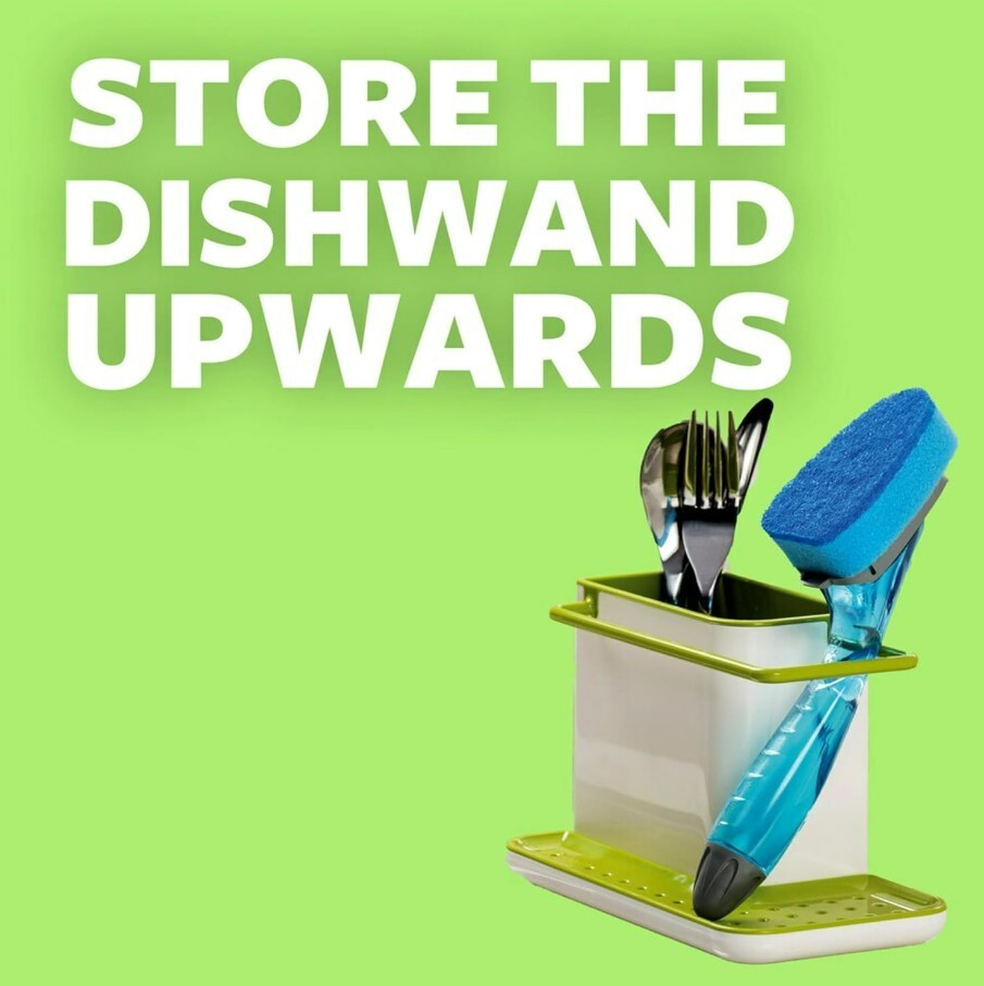 Dish Wand Scotch Brite Non-Scratch Dishwand Scrubber Cleaning Kitchen Bathroom
