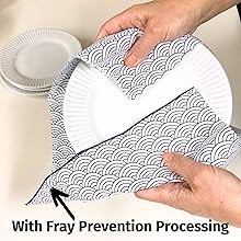 Tenugui Traditional Towel Made in Japan Fray Prevention 100% Cotton Eco Friendly