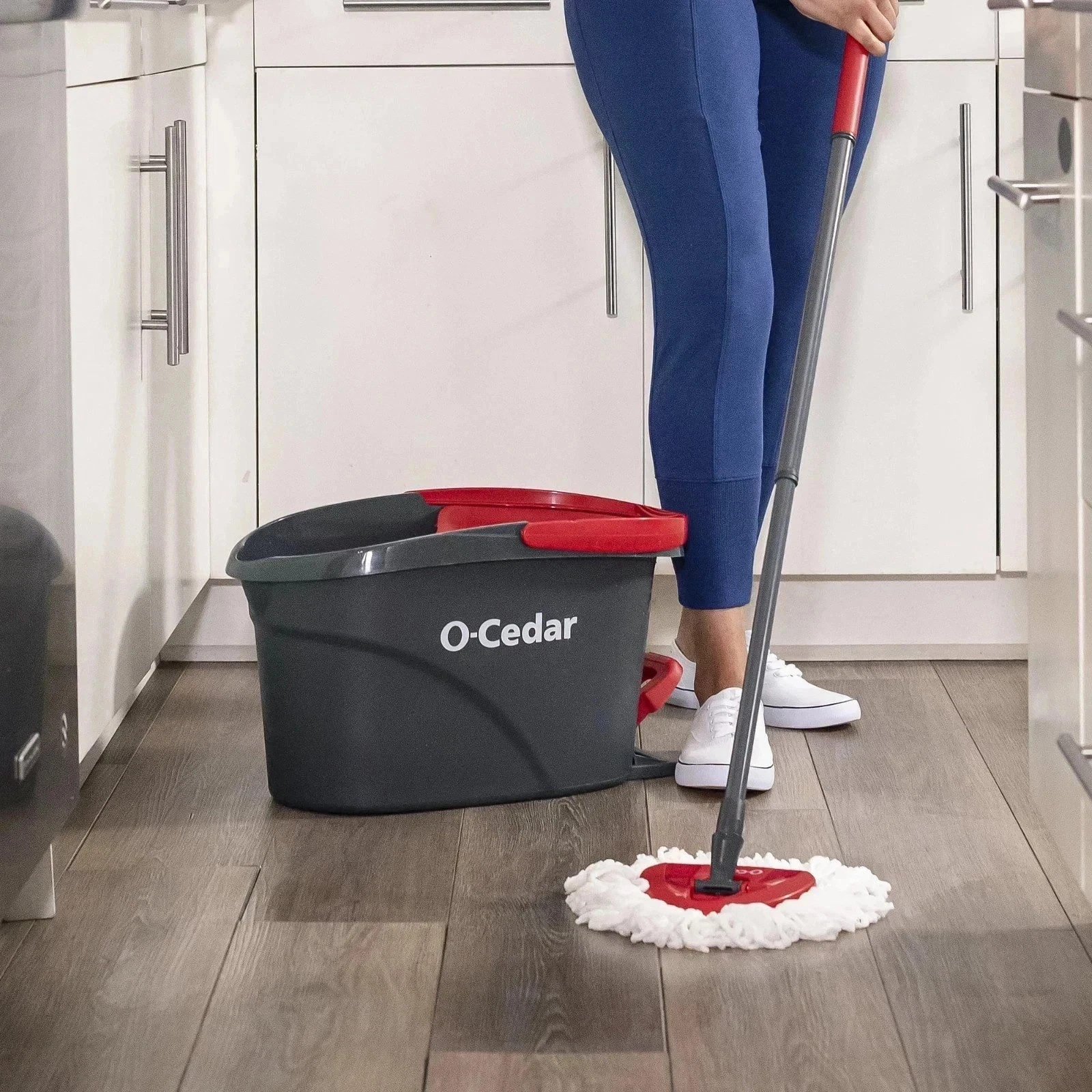 O-Cedar EasyWring Spin Mop & Bucket System