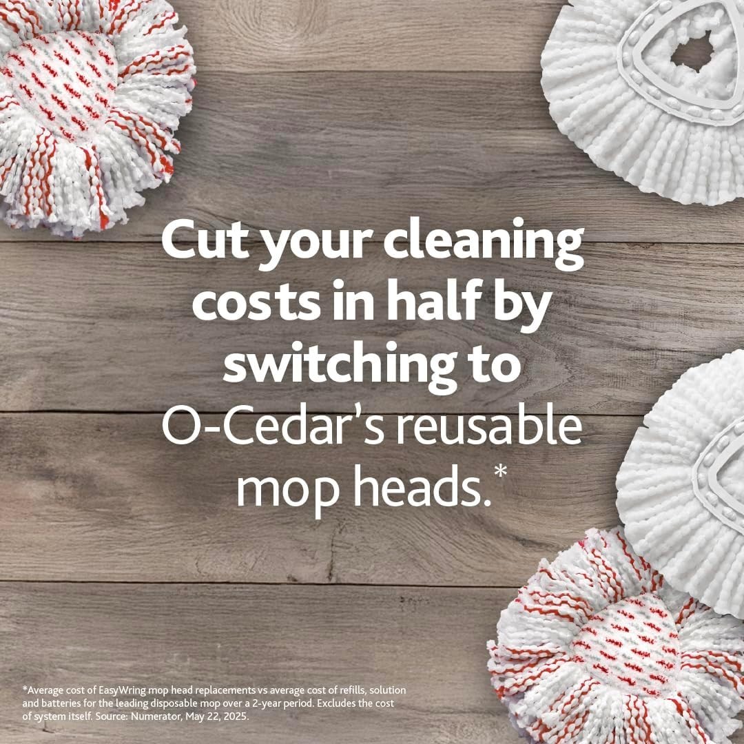 1 Count EasyWring Spin Mop Refill – Eco-Friendly Microfiber Cleaning Solution