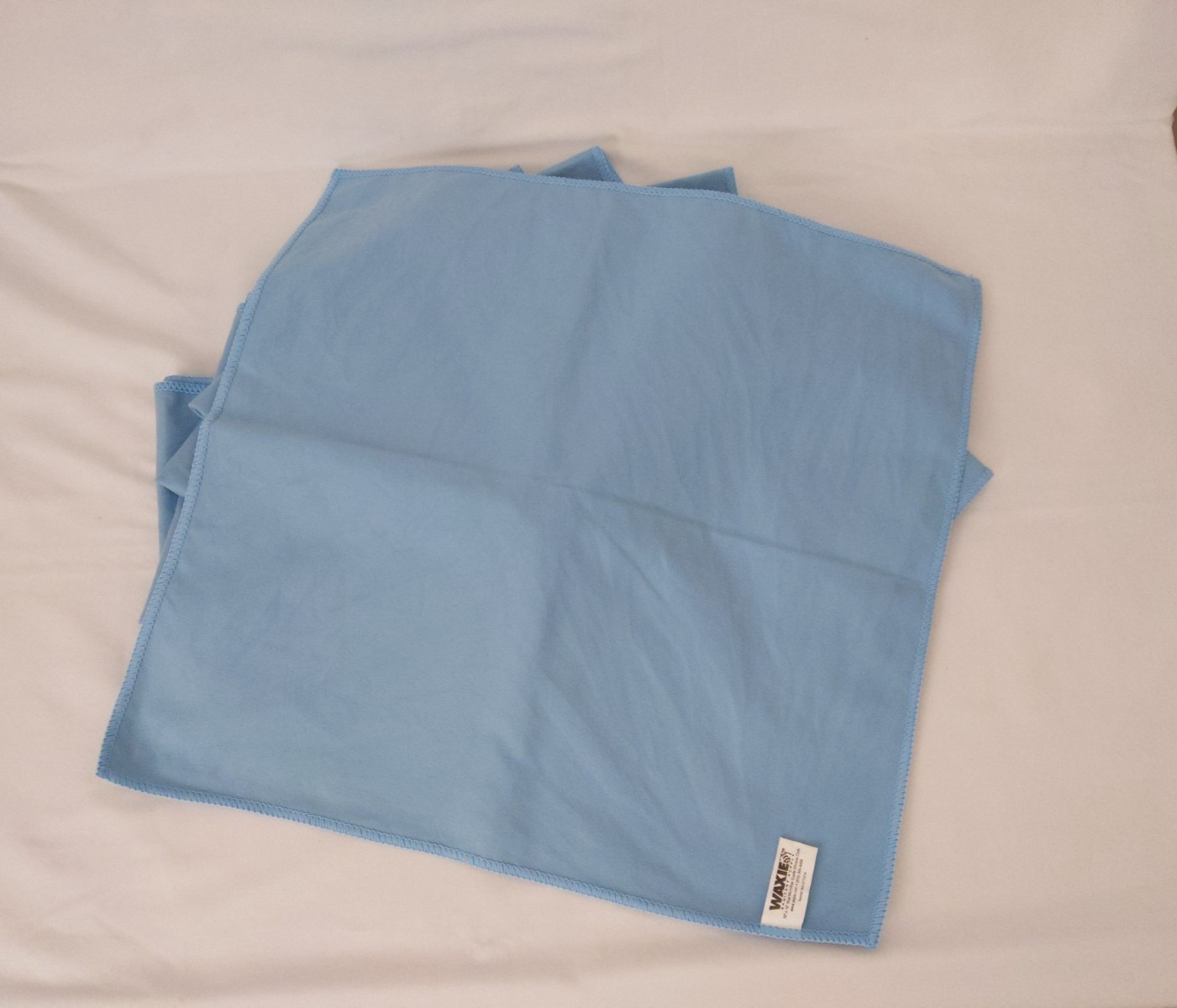 Waxie Blue Microfiber Suede Window Cloth 11 Pcs 16″ X 16″ 770410 Square