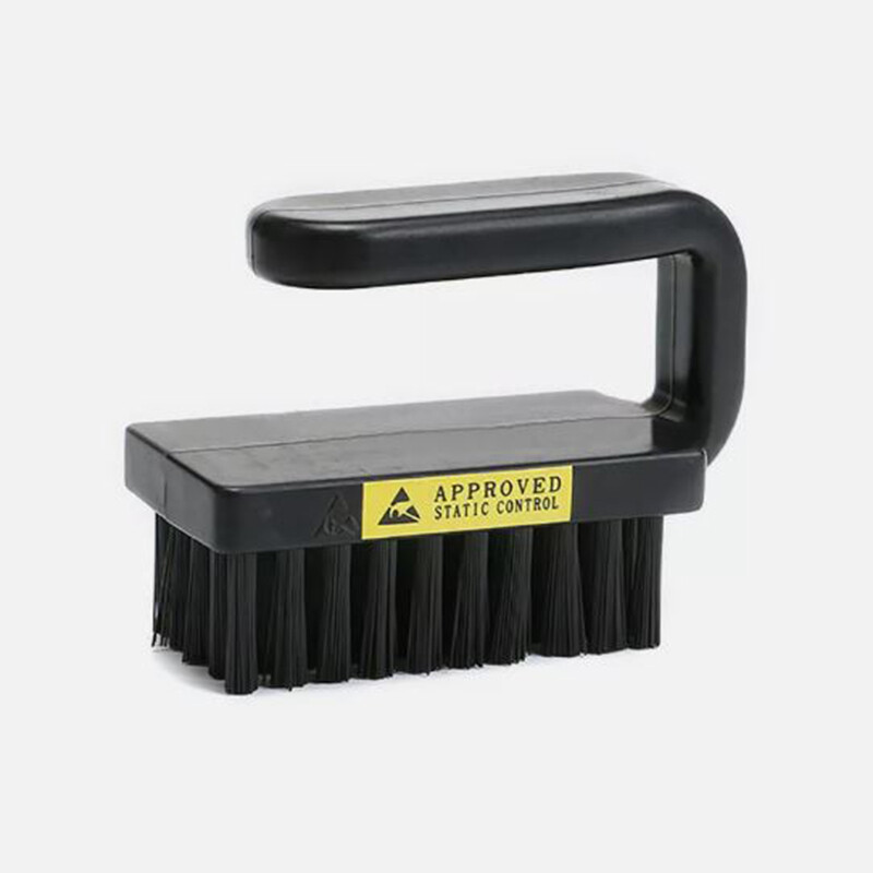10 Kind Black Plastic Handle ESD Anti-Static Brush For PCB Repair Cleaning New