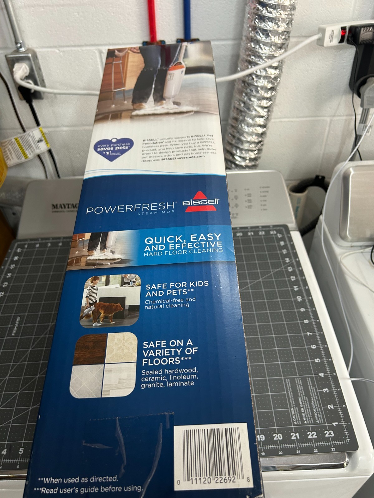 NEW BISSELL 1940W PowerFresh 1500W Steam Mop hardwood tile laminate floor
