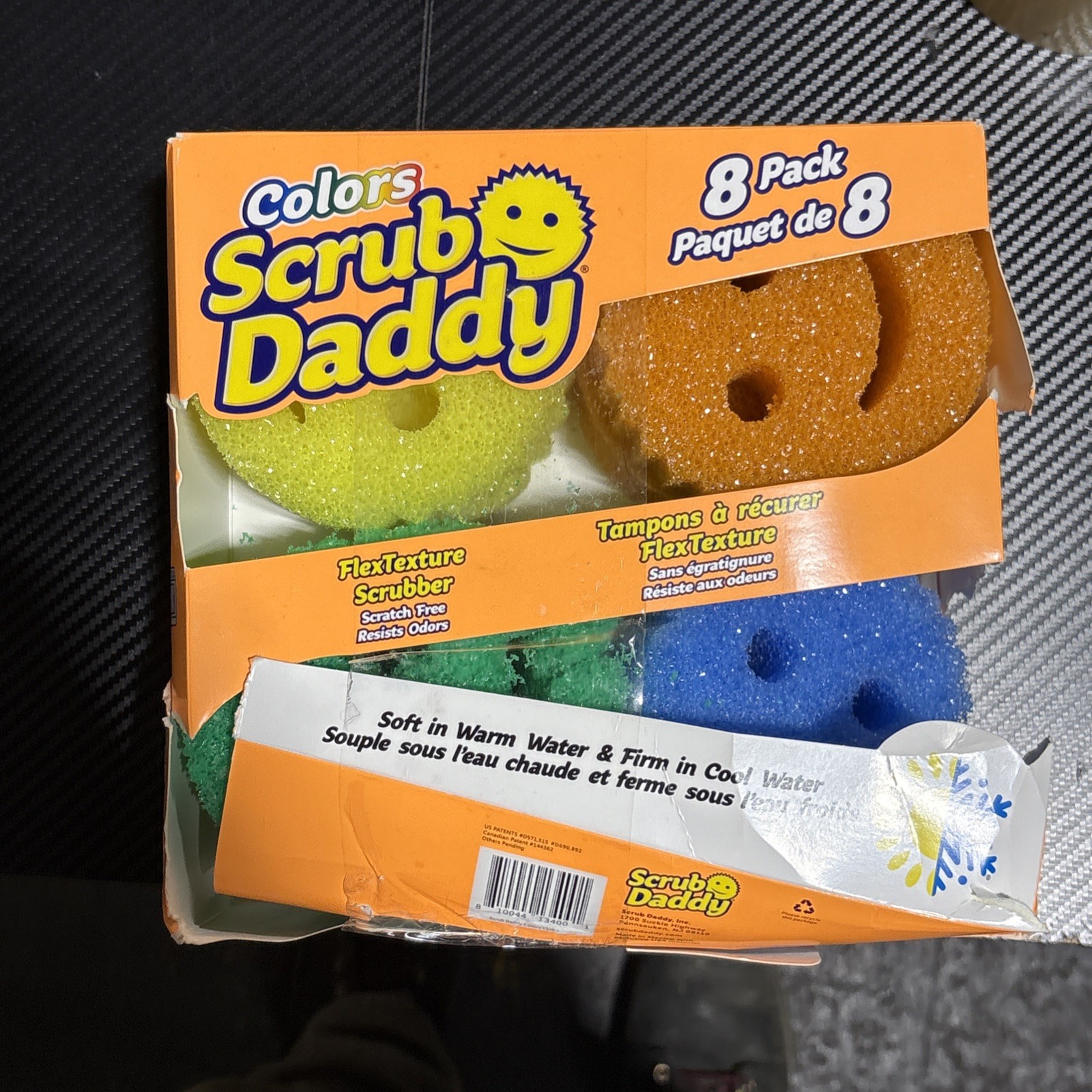 Scrub Daddy Scratch-Free Sponges for Dishes & Home Variety Pack 8 Count