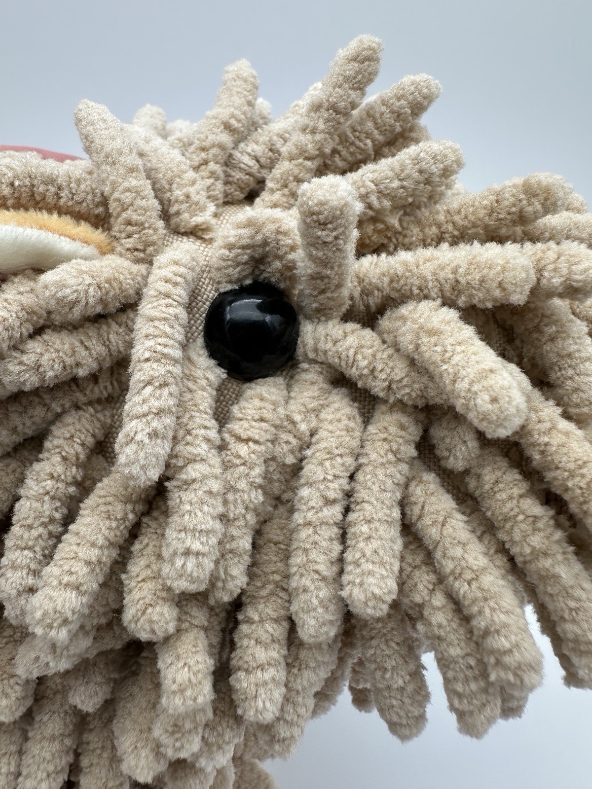 Brown Puppy Dog Microfiber Chenille Duster or Kids Stuffed Animal Plush Toy