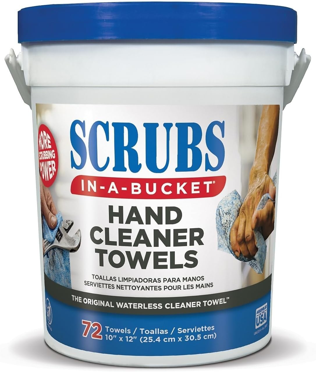 – SCRUBS In-A-Bucket Hand Cleaner Towels